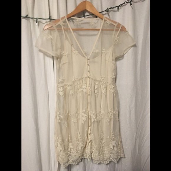 Off white lace dress - Picture 1 of 1